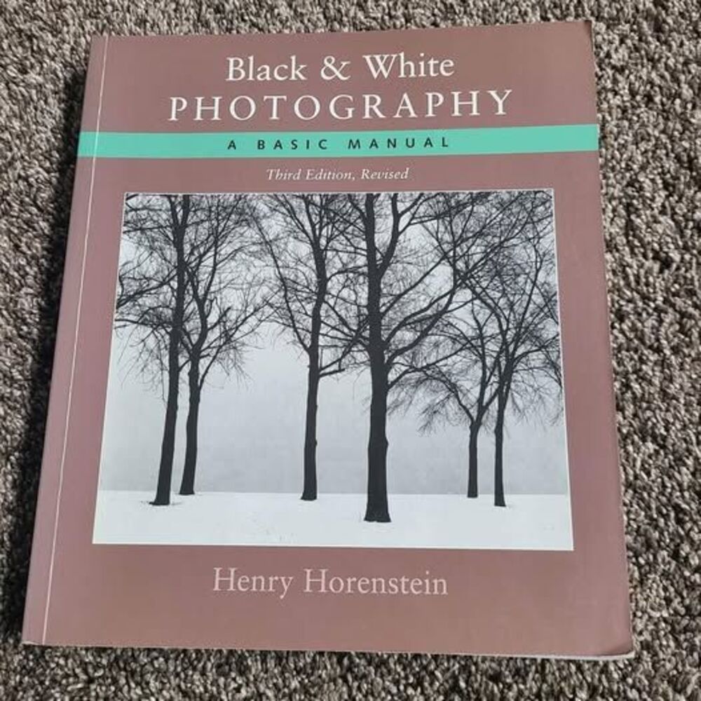 black and white photography book